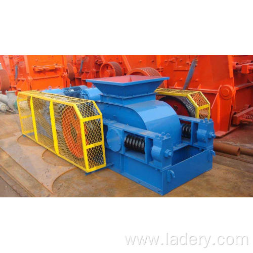 Smooth Toothed Gold Mining Double Roller Crusher